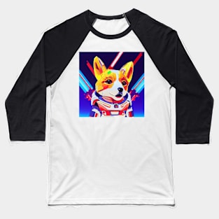 Corgi as a 80's anime Baseball T-Shirt